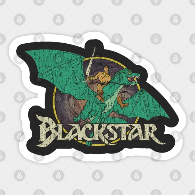 Blackstar & Warlock 1981 Sticker by JCD666